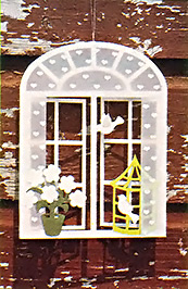 
Another craft shop display piece. 
